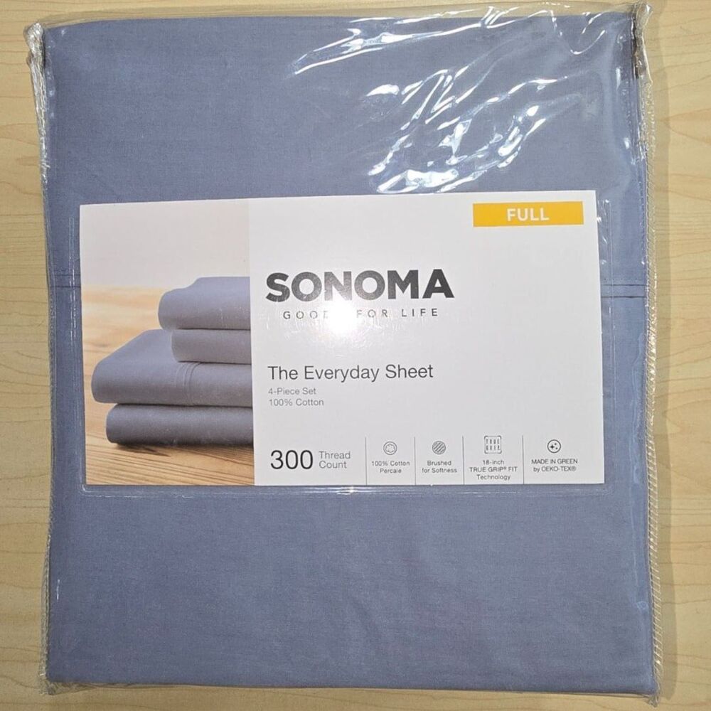 NWT Sonoma Full Size Sheet Set